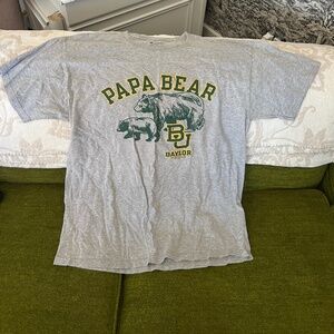 Baylor Bear "PAPA BEAR" T-shirt Sz L